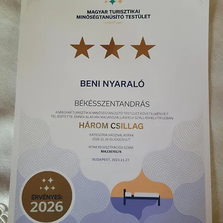 Beni Nyaralo *